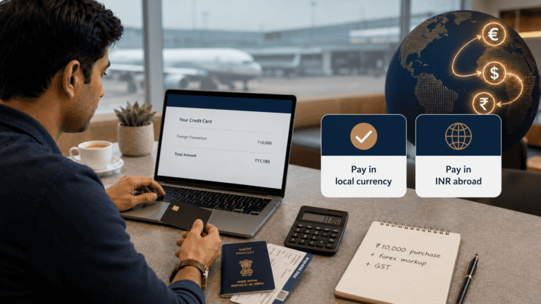 credit card foreign transaction charges india