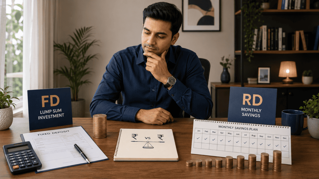 fd vs rd monthly savings comparison