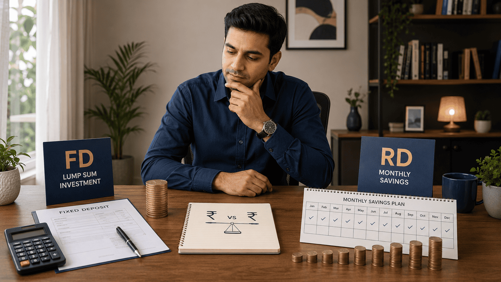 FD vs RD: Which Is Better for Monthly Savings?