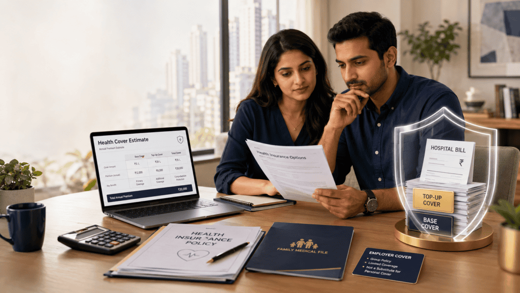 health insurance cover 15 lpa income indiawebp