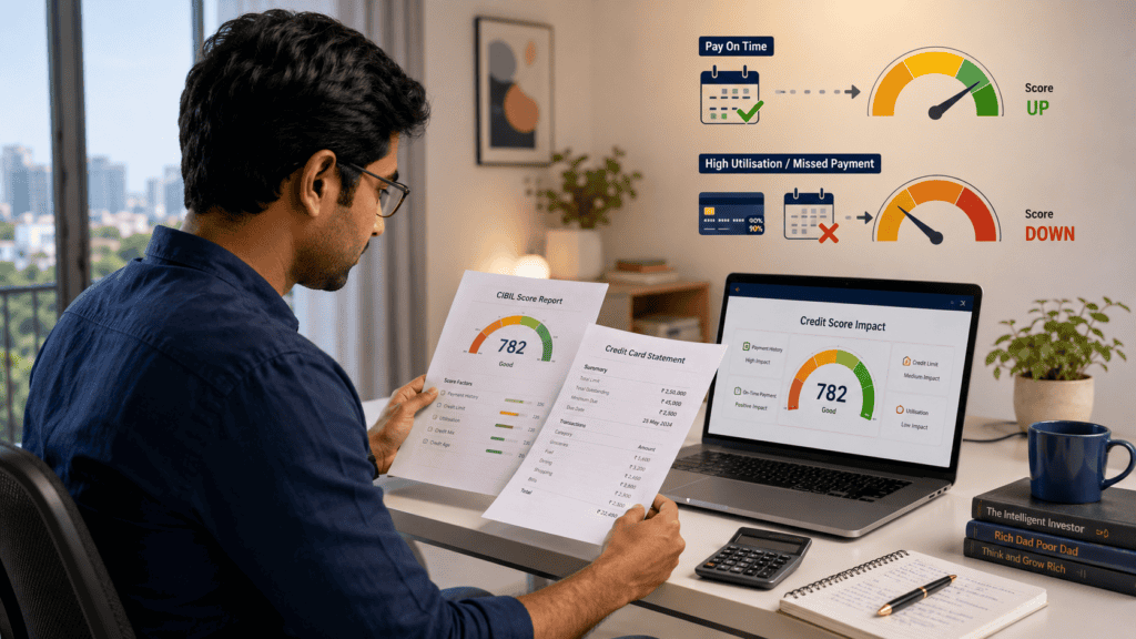 how credit cards affect cibil score india featured image