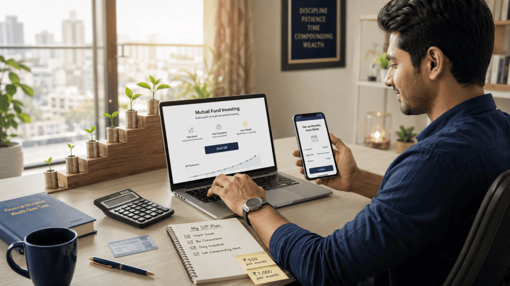 how to start sip in india beginner mutual fund investment