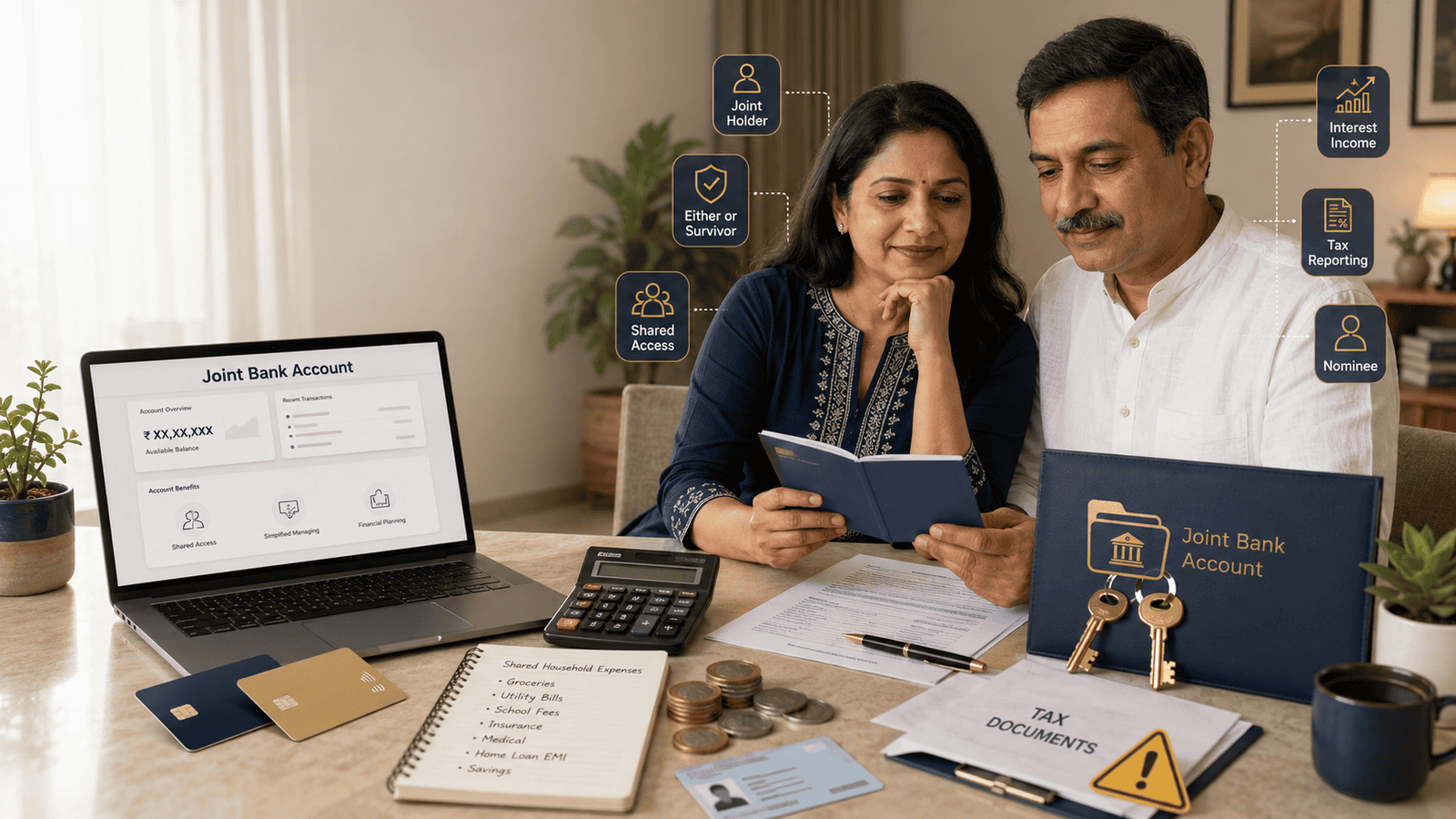 Joint Account Rules in India: Benefits, Risks and Tax Impact