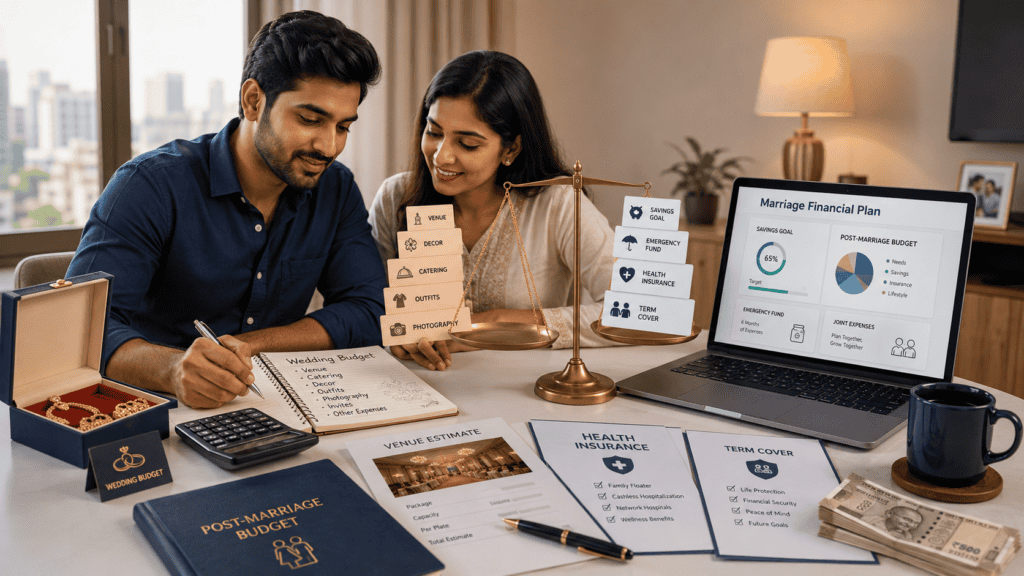marriage financial planning wedding budget savings insurance checklist