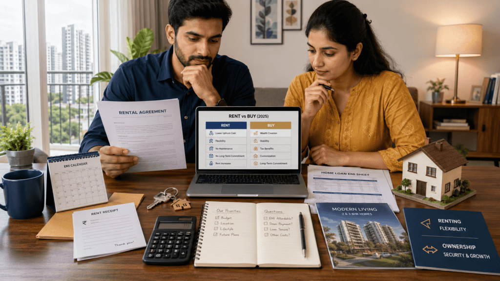 rent vs buy india home decision 2025