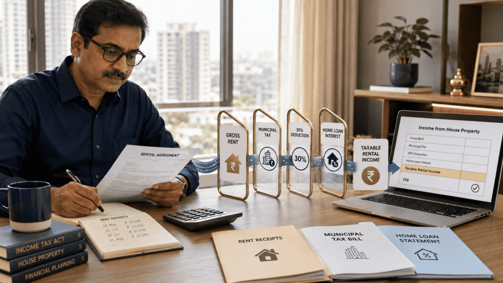 rental income tax calculation india featured image