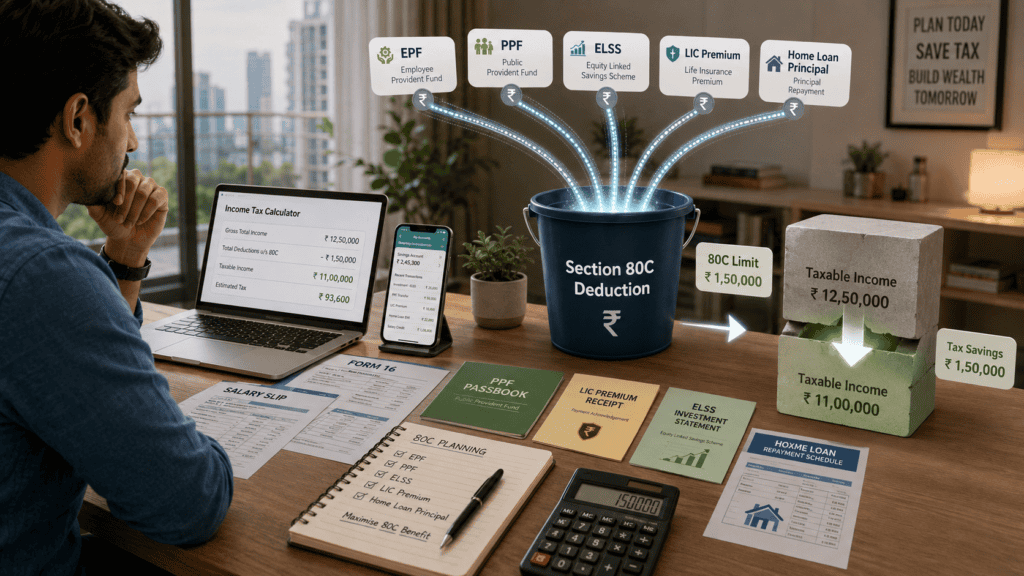 section 80c deduction list tax saving investments indiawebp