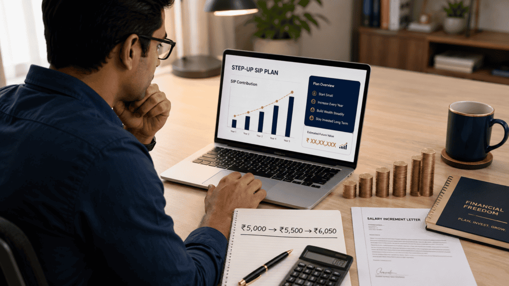 step up sip yearly increase india