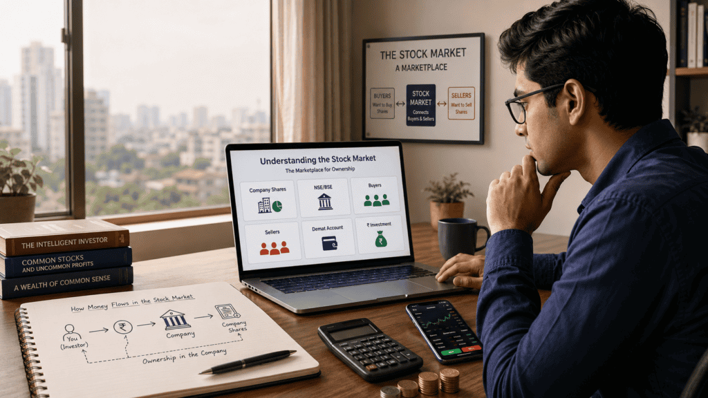 stock market meaning india beginner guide featured image