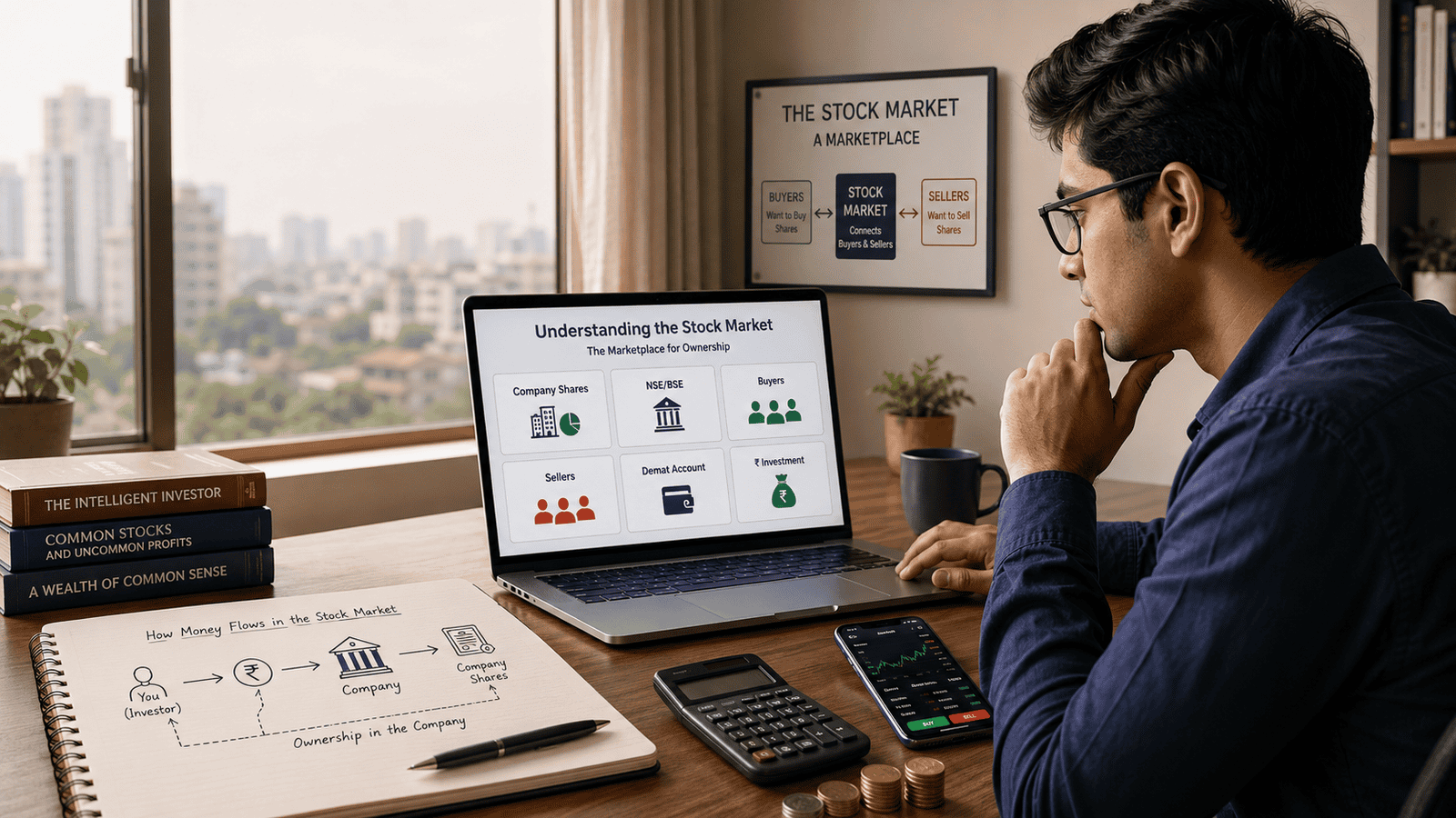 Stock Market Meaning: How It Works for Absolute Beginners in India
