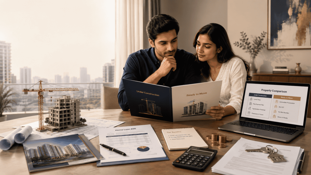 under construction vs ready to move property indiawebp