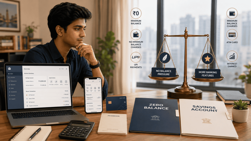 zero balance account vs savings account indiawebp
