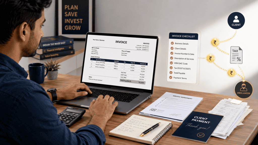 gst invoice meaning for freelancers india