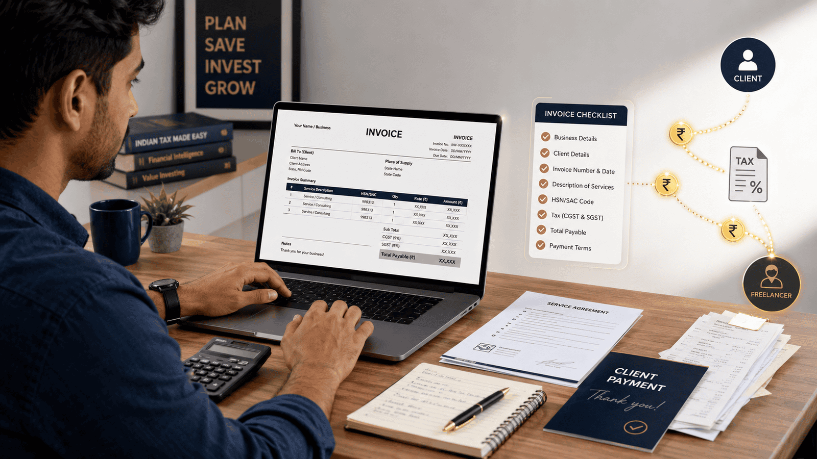 Invoice Meaning: How to Create a GST Invoice as a Freelancer