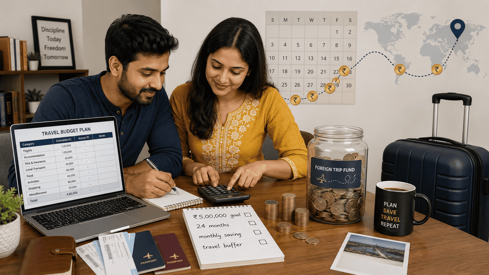 Saving for a Foreign Vacation: How to Build ₹5 Lakh in 2 Years
